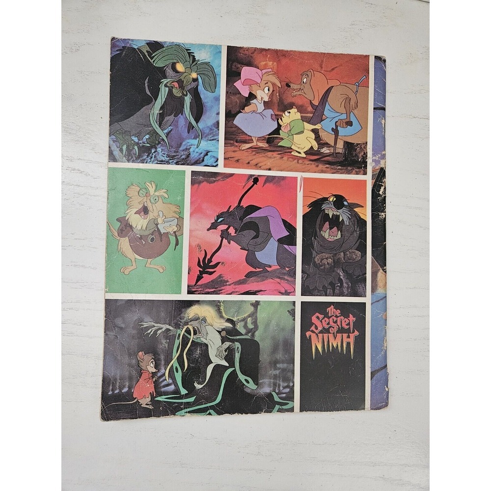 Vintage The Secret Of Nimh Graphic Novel Comic Paperback-1982 Golden Press - Picture 6 of 11
